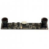 ELP 720P Cmos OV9712 sensor Mjpeg YUY2 dual lens stereo usb camera module with UVC for Robot vision