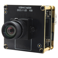 4K USB3.0 & HDMI Camera Module with 110 degree no distortion lens