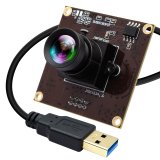 ELP 2MP USB 3.0 Camera 1080P 50fps No Distortion Lens Sony IMX291 Plug and Play for Machine Vision