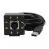 ELP SONY IMX415 Sensor day and night USB Camera 4K resolution with LED ELP-USB4K02AF-KL100W