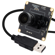 ELP 2MP 2K Starvis Low Light 1080P USB Camera Module with M12 S-mount 2.8mm Lens