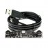 ELP HD 720P MJPEG 120 degree wide angle dual lens usb camera module for People counting & tracking