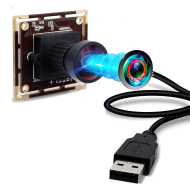 ELP 4K USB Camera Module 3840*2160 30fps IMX415 No Distortion lens 120 Degree Webcam