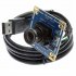 720P USB Camera USB2.0 OmniVision OV9712 Color Sensor Support Audio IR Cut IR LED with 3.6MM Lens