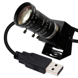 ELP 1080P 2K Starvis Low Light 2MP USB Camera with CS 5-50MM Varifocal Lens 10X Optical Zoom