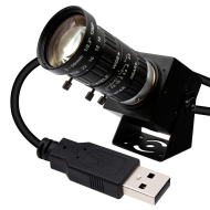 ELP 1080P 2K Starvis Low Light 2MP USB Camera with CS 5-50MM Varifocal Lens 10X Optical Zoom