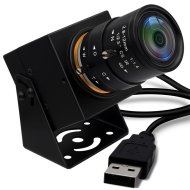 ELP 5MP 50fps Global Shutter USB Camera with Varifocal CS 2.8-12mm Lens 4X Optical Zoom