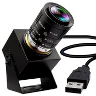 ELP 5mp 50fps Global shutter USB Camera with 3.6-10mm CS Zoom Lens for Motion Capture