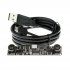 Dual Lens USB Camera Module OV9712 Color CMOS Sensor