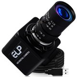ELP Full HD 1080P USB Camera OV2710 Color Sensor VGA 100fps with Varifocal CS 5-50mm Lens