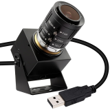 ELP 1080P 2K Starvis Low Light 2MP USB Camera with CS 3.6-10MM Varifocal Lens 3X Optical Zoom