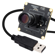 ELP 2MP 2K Starvis Low Light 1080P USB Camera Module with M12 25mm Lens for Long Distance Monitor