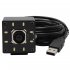 ELP 1/2.8" SONY IMX415 Sensor night vision 4K USB camera with White LED
