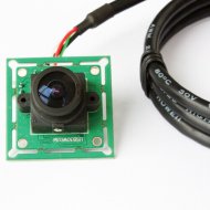 VGA 60fps USB Camera Module with No Distortion 74 Degree Lens