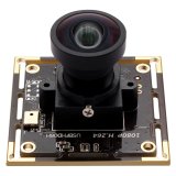 ELP 2MP Low Illumination 0.01 Lux H.264 USB Camera Module Free Driver with No Distortion Lens