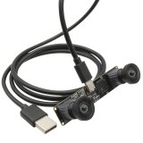 ELP 1200P Global Shutter Synchronous Dual Lens USB Camera Module No Distortion 83 Degree