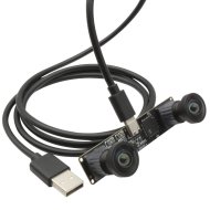 ELP 1200P Global Shutter Synchronous Dual Lens USB Camera Module No Distortion 83 Degree