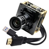 ELP 1/1.8” Sony IMX678 Sensor 4K USB3.0 & HDMI Camera Module with M16 Low Light 6mm Lens ELP 1/1.8” Sony IMX678 Sensor 4K USB3.0 & HDMI Camera Module with M16 Low Light 6mm Lens