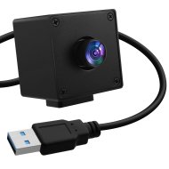 ELP 5MP Global Shutter USB3.0 Camera MJPEG 60fps YUY2 60fps OG05B10 No Distortion Lens 98 Degree