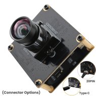 ELP 5MP Global Shutter USB3.0 Camera Module MJPEG 60fps OG05B10 with No Distortion Lens 85 Degree
