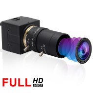 ELP Full HD 1080p H.264 Low illumination usb cctv camera with 5-50mm varifocal zoom CS lens