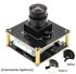 ELP 5MP Global Shutter USB3.0 Camera Module MJPEG 60fps OG05B10 with No Distortion Lens 75 Degree ELP 5MP Global Shutter USB3.0 Camera Module MJPEG 60fps OG05B10 with No Distortion Lens 75 Degree