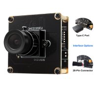 ELP 1200P Global Shutter USB3.0 Camera Moulde High Speed 120FPS AR0234 with 3.6mm Lens 87 Degree