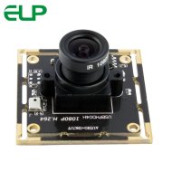 ELP Free Driver 1080P Full HD H.264 USB Webcam Camera Module for Car, Bus, Plane Video Surveillance