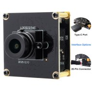ELP Global Shutter USB3.0 Camera Moulde High Speed 120FPS AR0234 Sensor with 2.1mm Lens 120 Degree