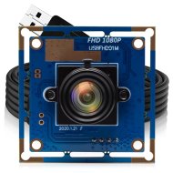 ELP Full HD 1080P USB Camera Module CMOS OV2710 Sensor 2MP with No Distortion Lens 86 Degree Lens