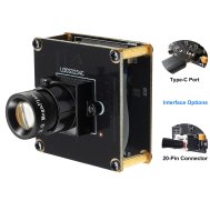 ELP 1200P Global Shutter USB3.0 Camera Moulde High Speed 120FPS AR0234 with 8mm Lens 44 Degree