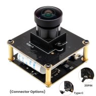 ELP 5MP Global Shutter USB3.0 Camera Module MJPEG 60fps OG05B10 with Fisheye Lens 158 Degree