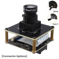 ELP 5MP Global Shutter USB3.0 Camera Module MJPEG 60fps/ YUY2 35fps OG05B10 with M12 8mm Lens