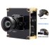 ELP 5MP Global Shutter USB3.0 Camera Module MJPEG 60fps OG05B10 with No Distortion Lens 100 Degree