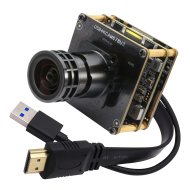 ELP 1/1.8” Sony IMX678 Sensor 4K USB3.0 & HDMI Camera Module with M16 Low Light 4mm Lens