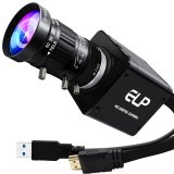ELP 1/1.8” Sony IMX678 Sensor 4K USB3.0 & HDMI Camera with CS 5-50mm Lens Manual 10X Optical Zoom