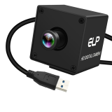ELP 12MP USB3.0 Camera 4K 60FPS 1080P 230FPS IMX577 Sensor with Mini Case M12 16mm lens 23 Degree