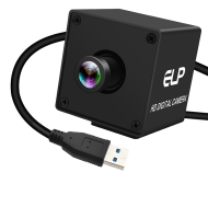 ELP 12MP USB3.0 Camera 4K 60FPS 1080P 230FPS IMX577 Sensor with Mini Case M12 16mm lens 23 Degree