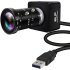 ELP 4K 60fps USB3.0 Camera Large Sensor IMX678 Webcam with CS 10-55mm Lens Manual 5X Optical Zoom