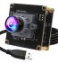 ELP 4K USB3.0 Camera Module Large Sensor IMX678 Type C Connector with No Distortion 100° Lens