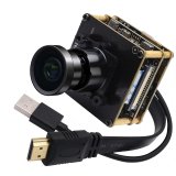 ELP 1/1.8” Sony IMX678 Sensor 4K USB3.0 & HDMI Camera Module with M16 Low Light 2.8mm Lens ELP 1/1.8” Sony IMX678 Sensor 4K USB3.0 & HDMI Camera Module with M16 Low Light 2.8mm Lens