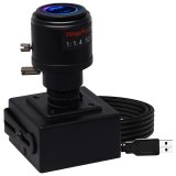 ELP 2MP Low Light 0.01Lux IMX323 Sensor M12 2.8-12mm lens 4X Optical Zoom H.264 Mini USB Camera