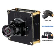 ELP 1200P Global Shutter USB3.0 Camera Moulde High Speed 120FPS AR0234 with No Distortion Lens 68°