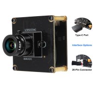 ELP 1200P Global Shutter USB3.0 Camera Moulde High Speed 120FPS AR0234 with 2.8mm Lens 114 Degree