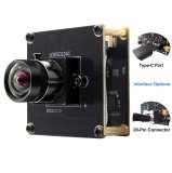 ELP 1200P Global Shutter USB3.0 Camera Moulde High Speed 120FPS AR0234 with No Distortion Lens 75° ELP 1200P Global Shutter USB3.0 Camera Moulde High Speed 120FPS AR0234 with No Distortion Lens 75°