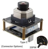 ELP 20MP USB3.0 Camera Module with Autofocus Lens 1/1.8 AR2020 Sensor No Distortion 85 Degree