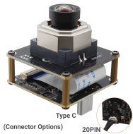 ELP 20MP USB3.0 Camera Module with Autofocus Lens 1/1.8 AR2020 Sensor No Distortion 85 Degree