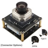 ELP 12MP USB3.0 Camera Module with Autofocus Lens 4K 60FPS 1080P 230FPS No Distortion 88 Degree