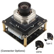 ELP 12MP USB3.0 Camera Module with Autofocus Lens 4K 60FPS 1080P 230FPS No Distortion 88 Degree