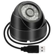 2MP IR Night Vision Waterproof Dome USB Camera with M12 Fixed Focus 3.6mm Lens